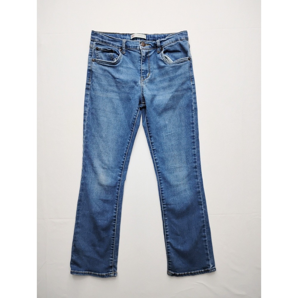 Levi's Jeans Youth Size‎ 14 Reg Bootcut Adjustable Waistband Slim Fit Stretch